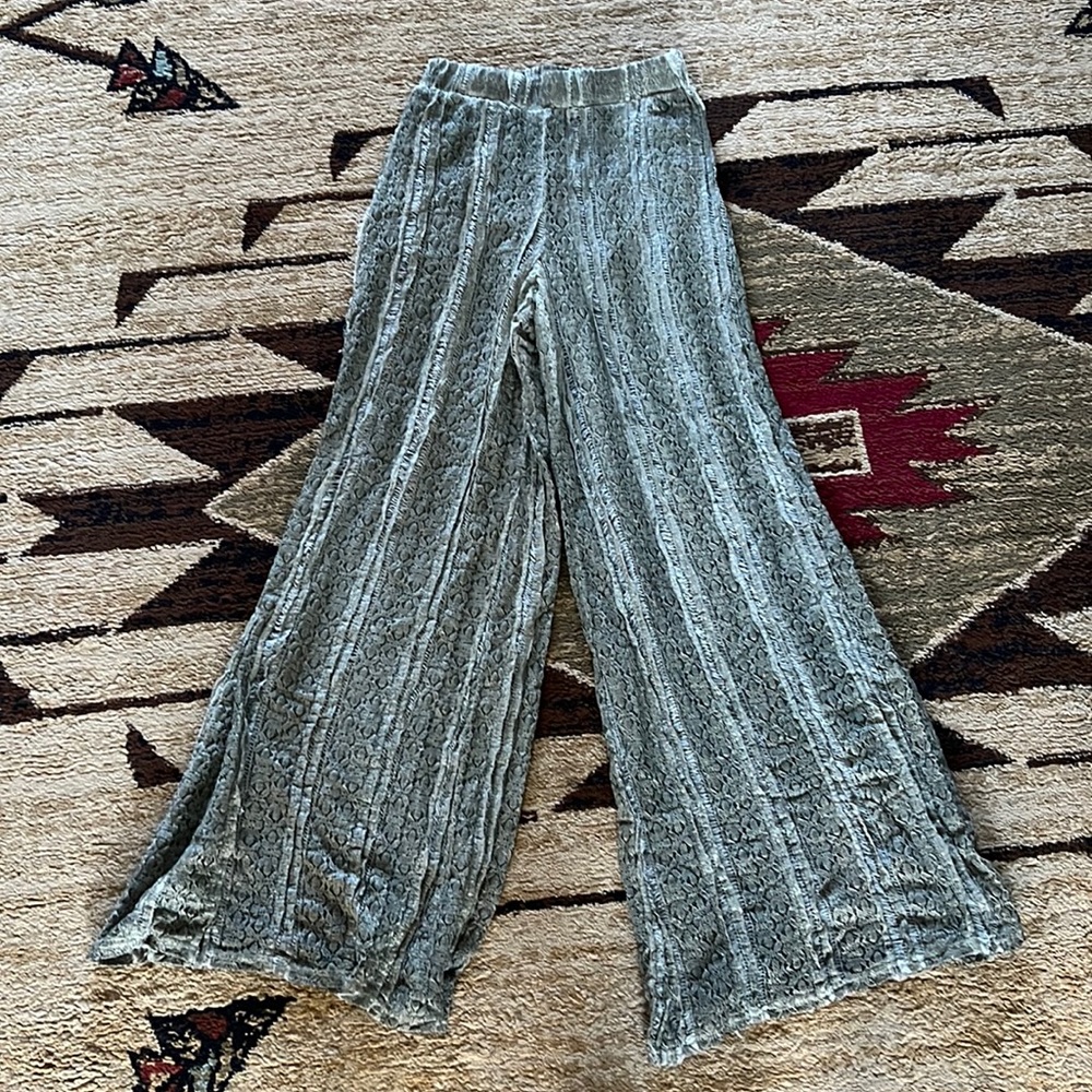 Theses pants are a full green and super cute!